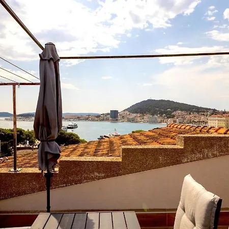 Apartmán Olavia Rooftop Terrace & Seaview Split